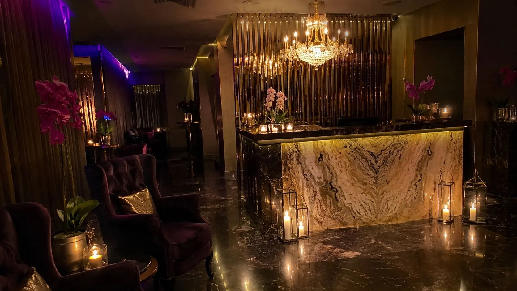 Salon karşılama alanı